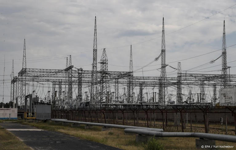 Kerncentrale Zaporizja weer gekoppeld aan het stroomnet © Copyright ANP 2022